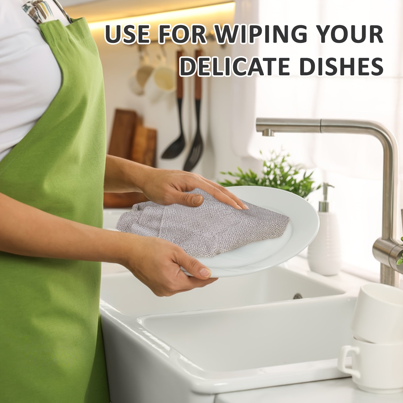 Reusable Microfiber\u002F\u002FNylon Cleaning Cloths Roll - Washable Tear-Off Paper Towels with 12×12 Absorbent Rags, Dishcloths Suitable for Kitchen, House, Car - Cost-Effective & Replacement Sheets