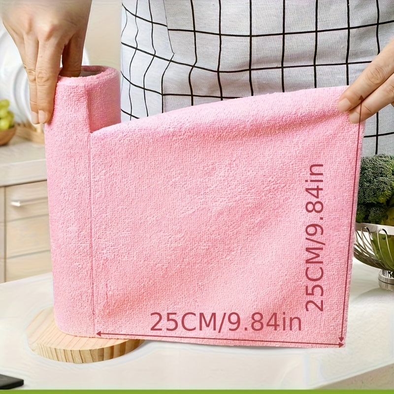 20\u002F50pcs Of Ultra-fine Fiber Cleaning Cloth, Multifunctional Reusable Household Kitchen Towel Roll, Easy to Clean Dishwashing Cloth, Car Cleaning Towel, Car Cleaning Tool, Suitable for Living Room, Bedroom, RV And Kitchen Cleaning Supplies
