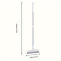 2pcs Magic Broom - Effective Floor Scraper, Window Squeegee, and Water Squeegee for Floors, Glass, Tile, Windows, Bathroom - Removes Dirt, Dust, Pet Hair, Essential Cleaning Supplies and Multi-Purpose Cleaning Tool