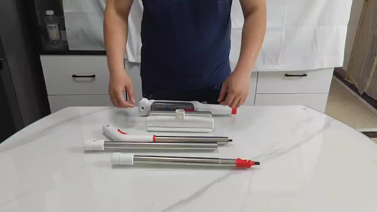 74.8 Inch Super Long Rod Dual Control Multi-function Spray Window Cleaning Wiper, Which Can Collect Waste Water, Multi-function Wiper, High-rise Glass Cleaning, Household Cleaning Tools, Effective Cleaning Glass