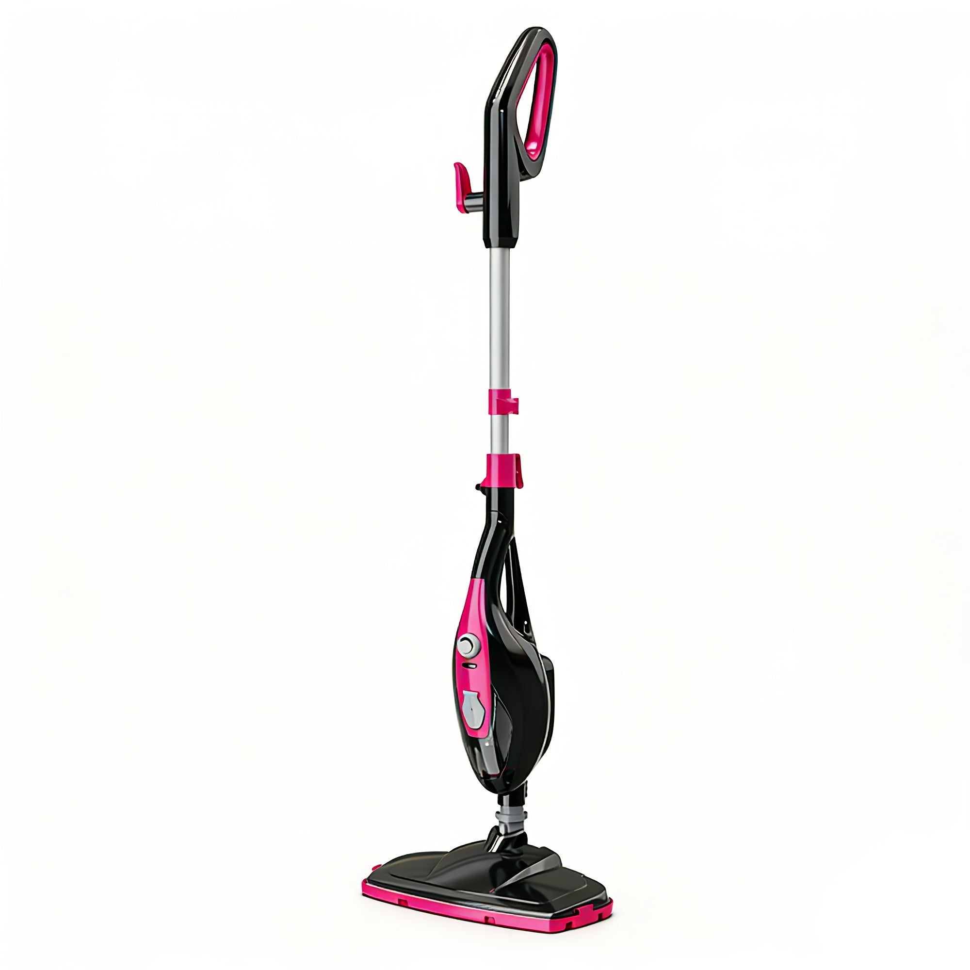 7-in-1 Steam Mop | Hardwood Floor Steamer, Powerful Cleaner for Carpet, Laminate, and Tiles, 3 Adjustable Steam Settings, 30s Fast Heat-up, Includes Carpet Glider & 2 Washable Microfiber Pads, Detachable Handheld Steamer for Walls, Metal, 120